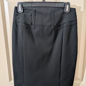 Express Elegant Black Pencil Skirt Size 2